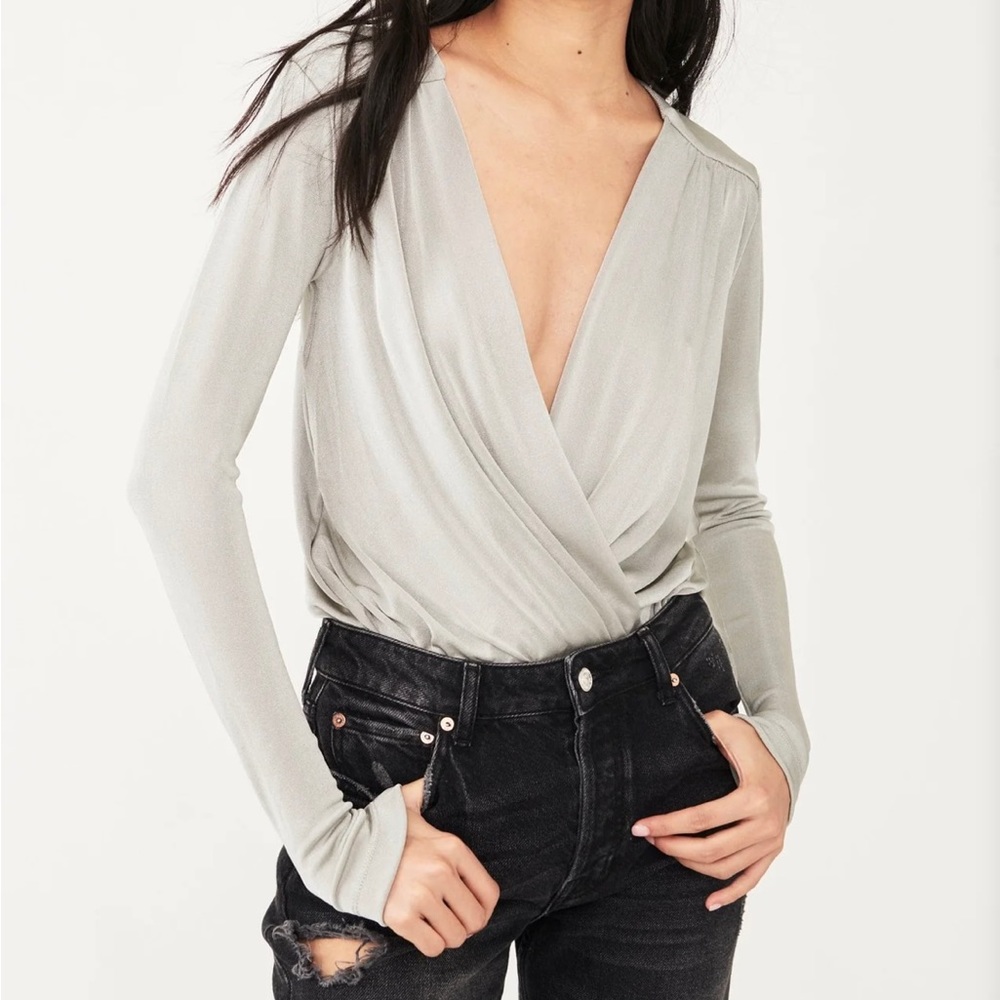 ◻️ FREE PEOPLE INTIMATELY Turnt Bodysuit in Oxide -SIZE S◻️⬜️ NWT